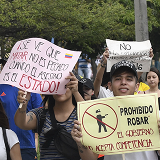 Imagen Millennials hastiados: el revelador estudio sobre las protestas de los jóvenes colombianos